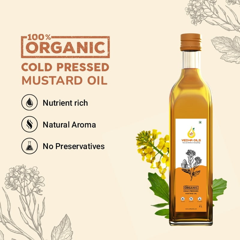 Wood Pressed Mustard Oil