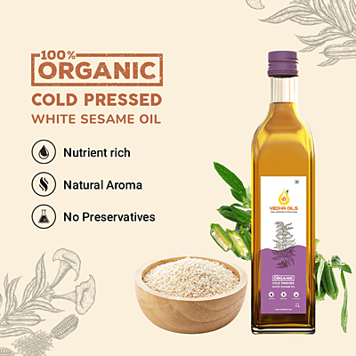 Cold Pressed White Sesame Oil